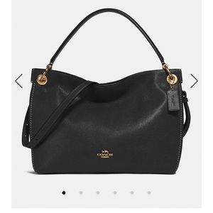 Coach clarkson hobo black